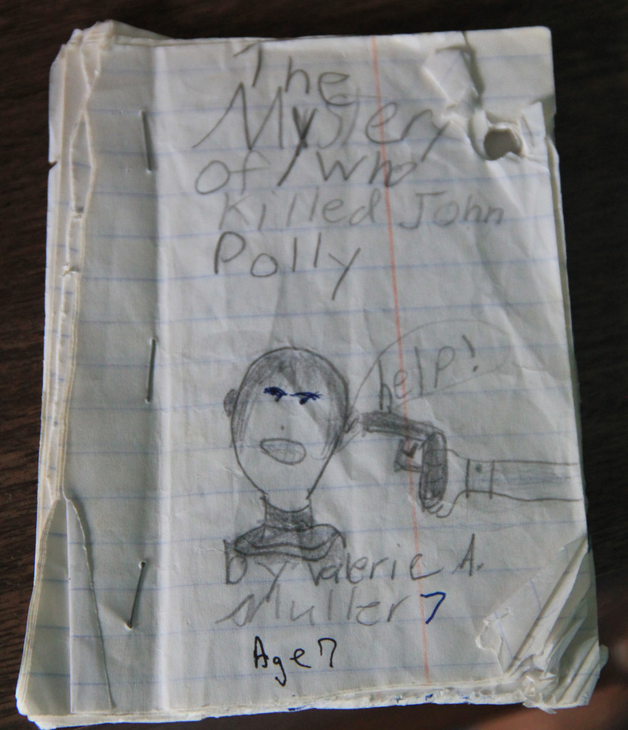 My first "book"--The Mystery of Who Killed John Polly 