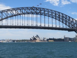 Imbroglio location shot--Sydney Harbour